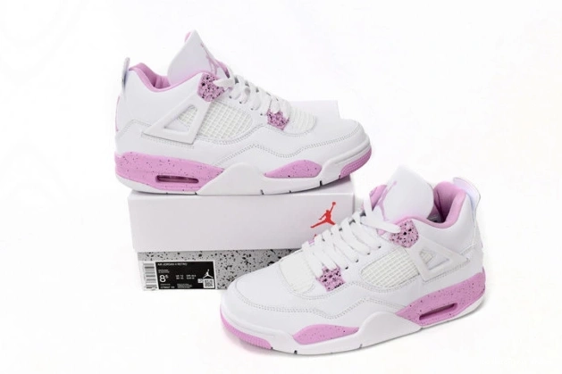 White Retro CT8527-116 Jordan Pink 4 0702